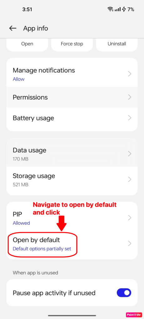 By-Default-App-Settings View
