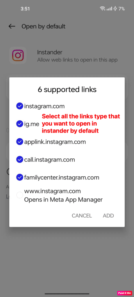 Select-Links-to-Open-in-Instander Confirmation
